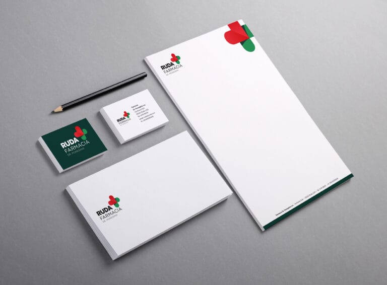 creazione immagine coordinata farmacia di Ruda Udine