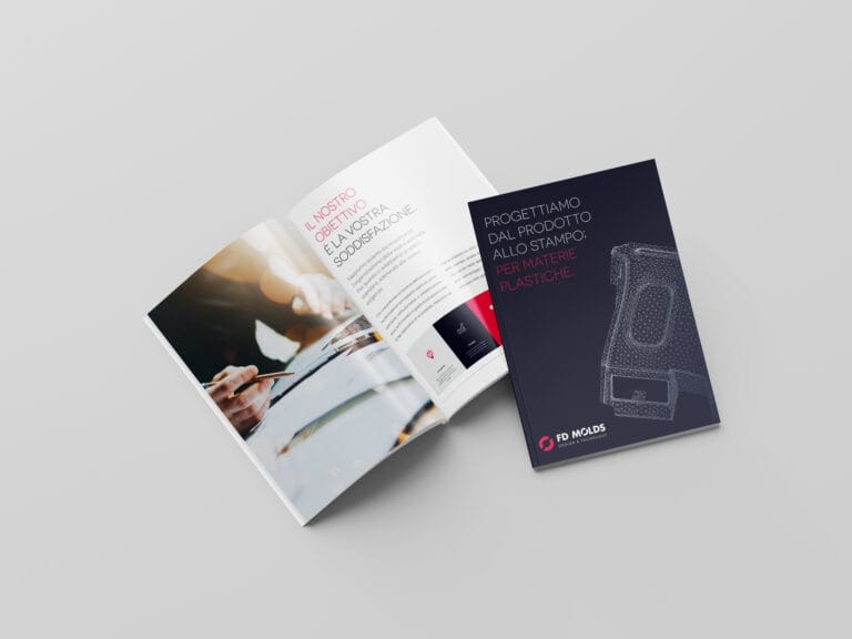 new fdmolds brochure graphic design