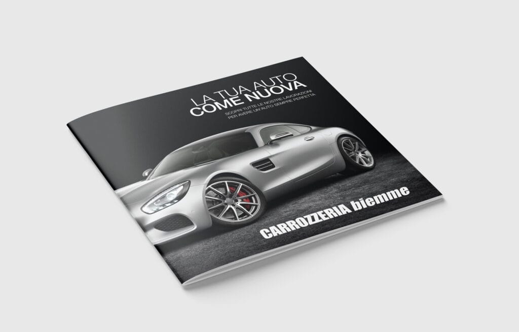 carrozzeria biemme brochure stampa catalogo lavorazioni