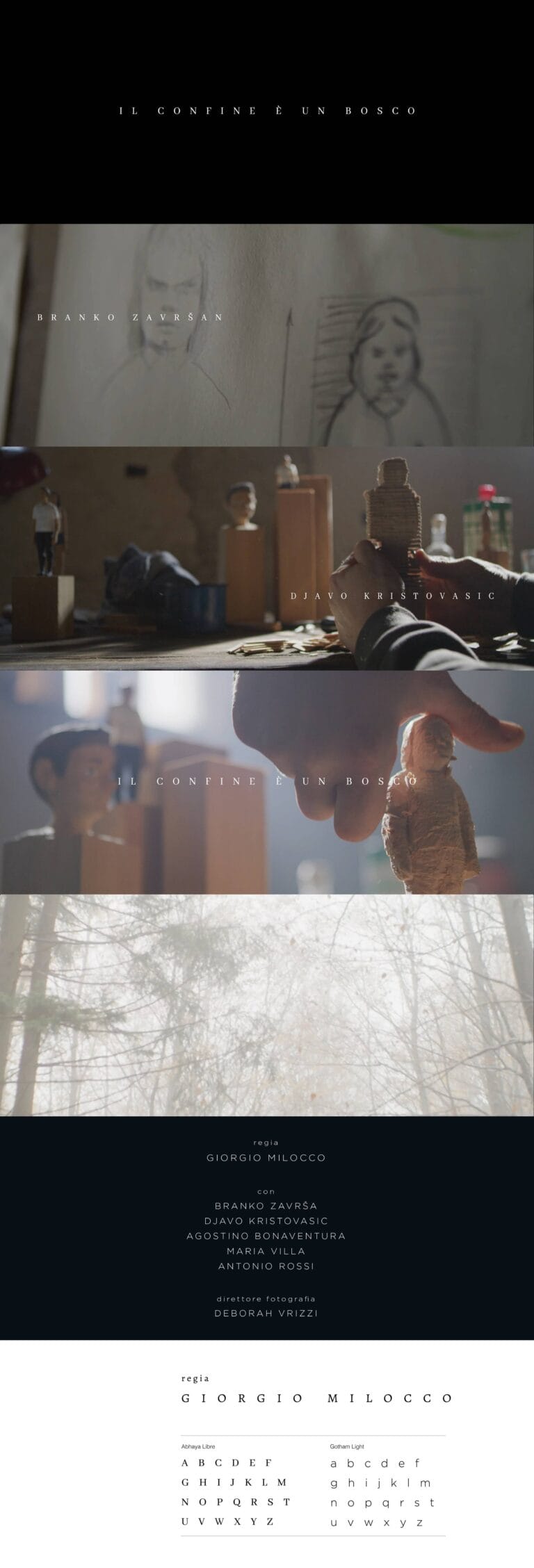 poster film locandina cinema il confine