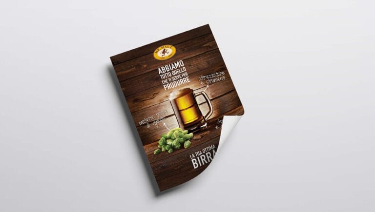 Poster punto vendita mr malt