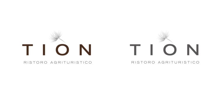 tion agriturismo creazione marchio logo brand